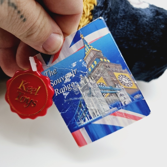 KEEL TOYS | souvenir plush UK policeman bear stuffed toy - Picture 4 of 8